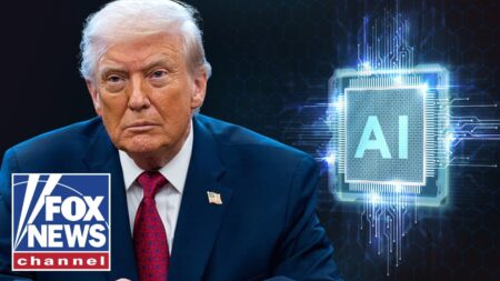 Trump REJECTS calls from big tech to slow down AI development Trump REJECTS calls from big tech to slow down AI development