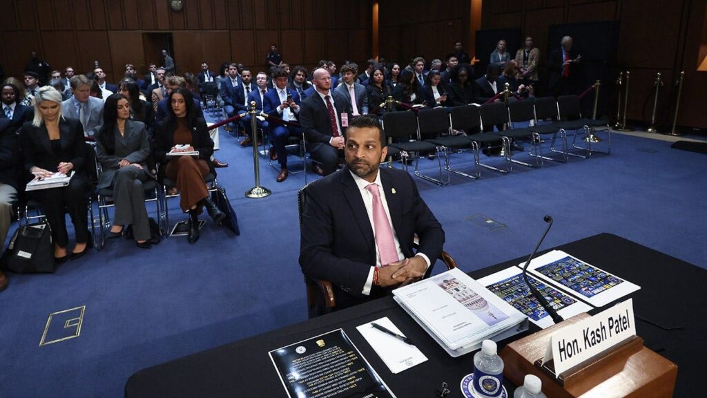 Kash Patel reveals FBI’s capture of all 10 members of Most Wanted fugitive’s list during hearing