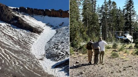 Injured climber crawls ‘through the night’ to safety after falling 500 feet down California mountain