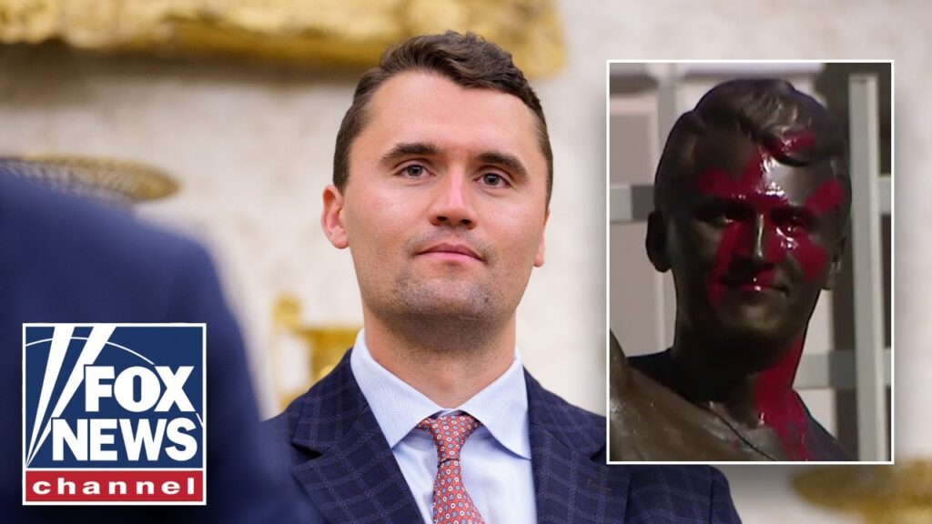 Erika Kirk FIRES BACK after Charlie Kirk memorial vandalized