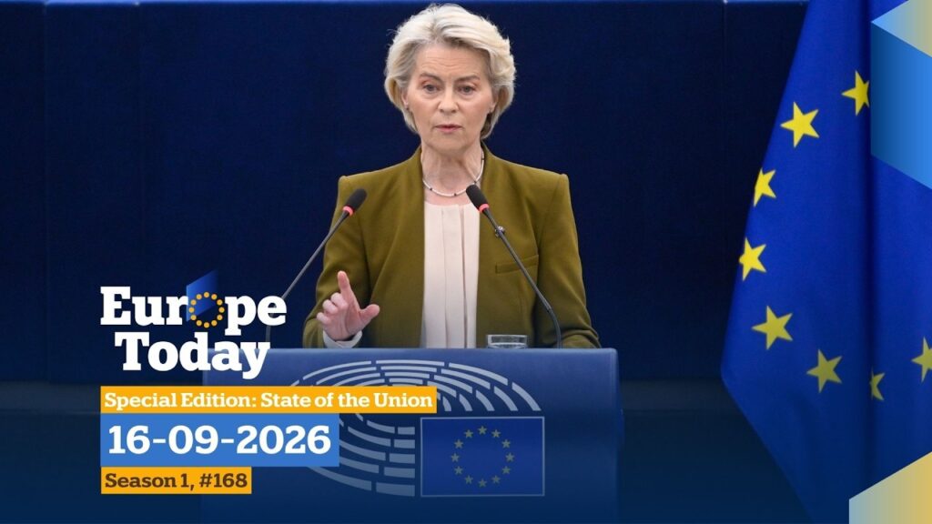 LIVE: Von der Leyen’s State of the Union amid mounting challenges for the EU | Europe Today #168