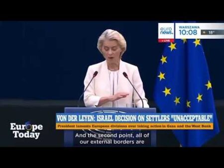 Von der Leyen: “Ceuta’s border is a European border”