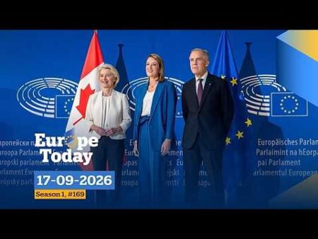 Metsola on Euronews as Carney addresses EP amid Trump’s tariff threat