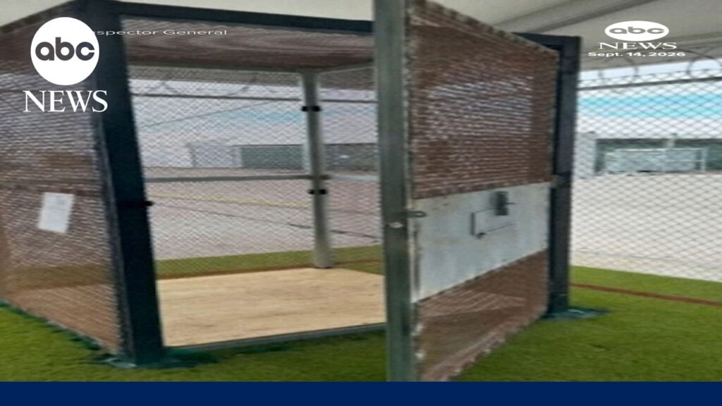 ‘Alligator Alcatraz’ detainees were confined to small metal enclosures: Report