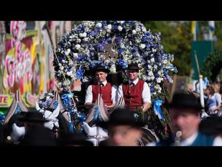 The keg is tapped: Munich springs to life as Oktoberfest returns