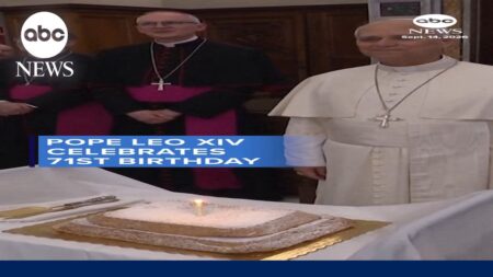 Pope Leo XIV celebrates 71st birthday Pope Leo XIV celebrates 71st birthday