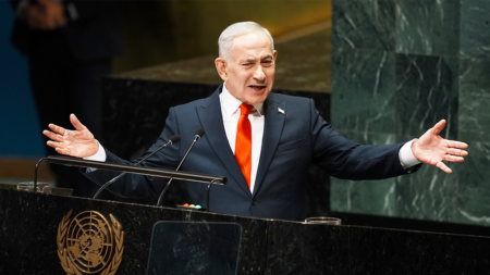 WATCH: Mass walkout before Netanyahu speech prompts fiery response from Israeli prime minister