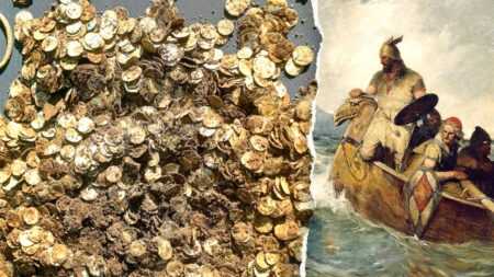 Man searching with metal detector unearths massive Viking Age fortune, shattering records