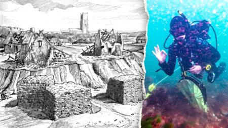 First-ever images reveal mysterious remains of town swallowed by sea 700 years ago First-ever images reveal mysterious remains of town swallowed by sea 700 years ago