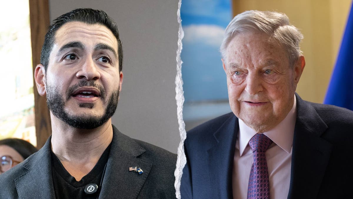 Michigan Democratic Senate candidate Abdul El-Sayed and liberal billionaire George Soros