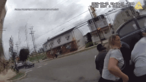 WATCH: Bystanders, police lift Volkswagen off woman pinned underneath after dramatic e-bike crash WATCH: Bystanders, police lift Volkswagen off woman pinned underneath after dramatic e-bike crash