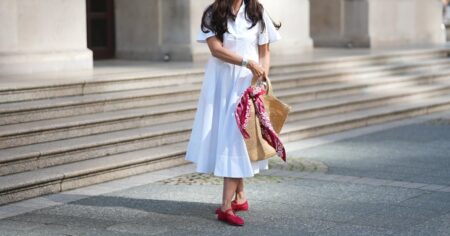 We’re Swapping Sneakers for These 17 Chic Fall Flats That Pair So Well With Dresses