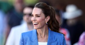 Once Again, Kate Middleton Is Convincing Us to Swap Black Pants for This Richer Alternative — The Look Once Again, Kate Middleton Is Convincing Us to Swap Black Pants for This Richer Alternative — The Look