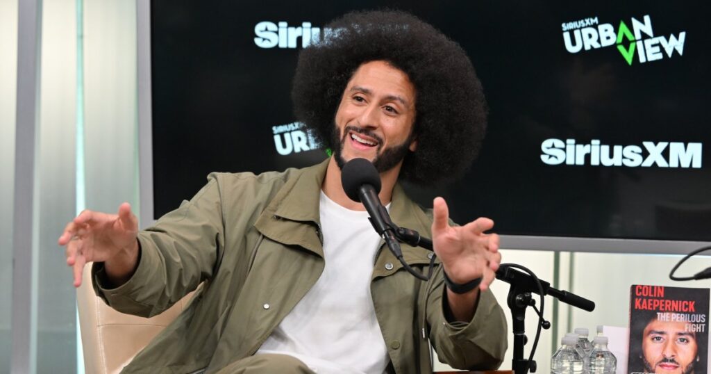 Colin Kaepernick Would ‘Absolutely’ Consider Playing Flag Football at 2028 Olympics (Exclusive) Colin Kaepernick Would ‘Absolutely’ Consider Playing Flag Football at 2028 Olympics (Exclusive)