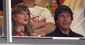 Tom Cruise Says Taylor Swift Schooled Him on Football While Supporting Travis Kelce at Chiefs Game