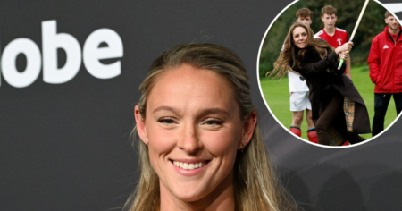Kylie Kelce Invites ‘Boss’ Kate Middleton to Appear on Her Podcast: ‘We’d Love to Have You’