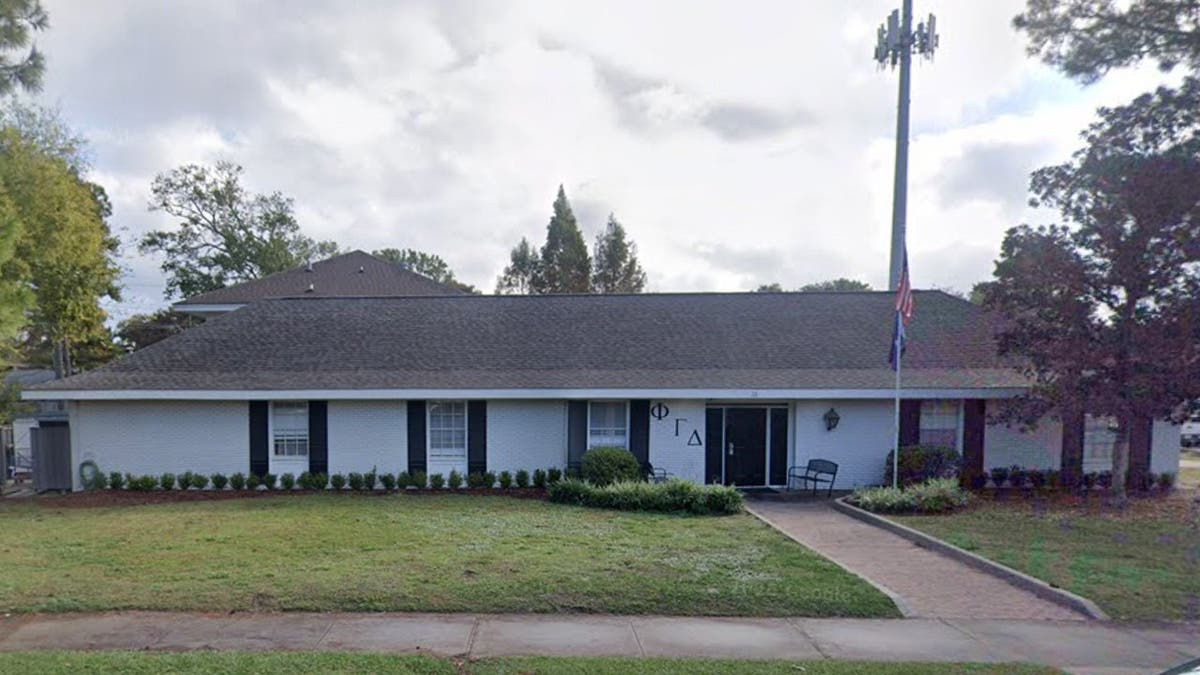 image shows FIJI frat house