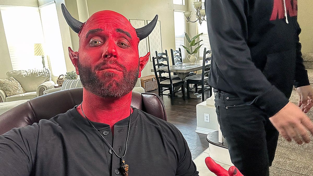 Jarret LeMaster in Devil costume