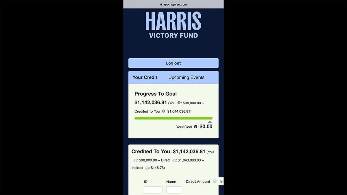 Lindy Li shares a fundraising tracker used by the Kamala Harris' presidential campaign
