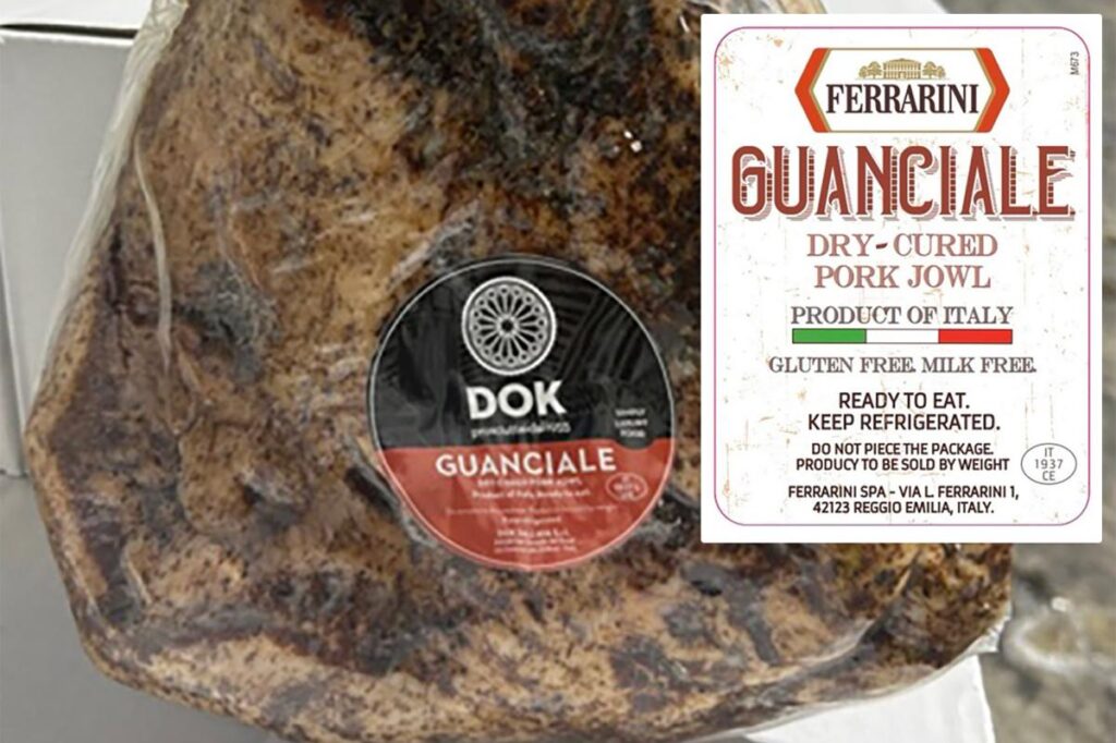 More than 1,500 pounds of imported meat shipped to NY, NJ and six other states recalled over Listeria concerns More than 1,500 pounds of imported meat shipped to NY, NJ and six other states recalled over Listeria concerns