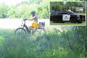 Naked ‘free-spirited’ e-bike rider sought by NJ cops after riding trails in the buff for years