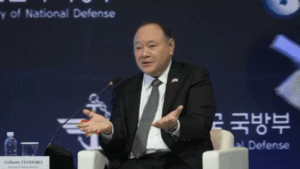 Philippines defense chief calls out China after note interrupts remarks at Seoul forum: ‘Coercion, bullying’