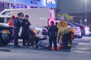 Mass shooting rocks California neighborhood overnight as gunshots heard on video