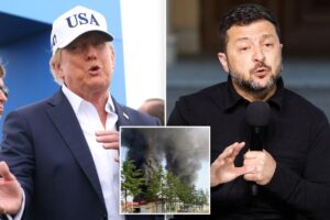 Trump blames Ukraine for diesel fuel price spike, urges Zelensky to stop hitting Russian refineries
