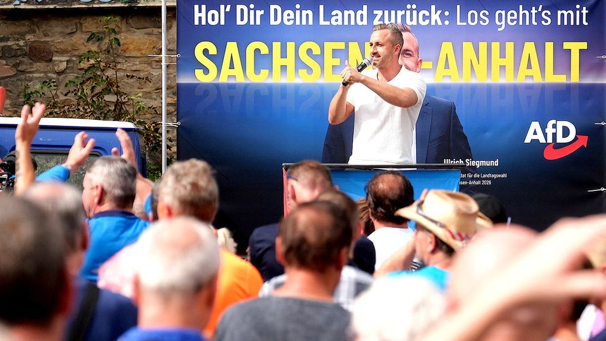 AfD Lead Candidate Siegmund on the Campaign Trail