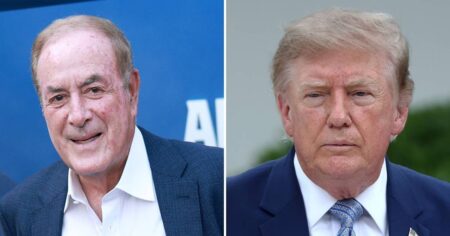 Al Michaels Makes Joke About President Donald Trump’s ‘Lake America’ During NFL Preseason Game