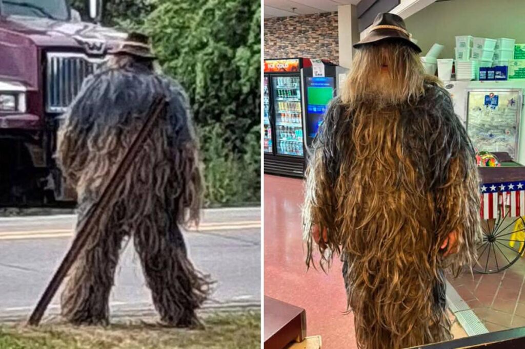 Fashion victim in fur suit sparks Bigfoot panic in small Maine town: ‘Very convincing’