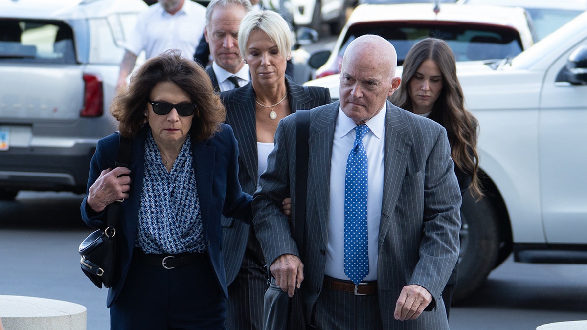 Charlie Kirk's parents arrive at court