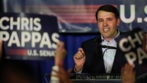 Establishment Dem defeats socialist challenger in crucial battleground Senate primary Establishment Dem defeats socialist challenger in crucial battleground Senate primary