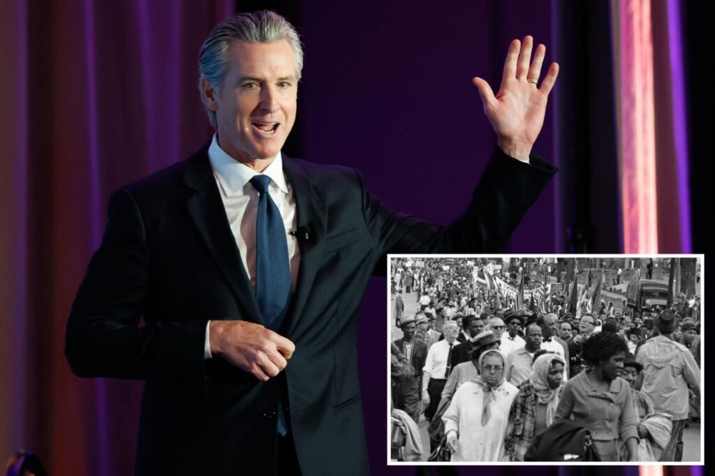 Gavin Newsom hits the South again as 2028 presidential campaign jockeying heats up Gavin Newsom hits the South again as 2028 presidential campaign jockeying heats up