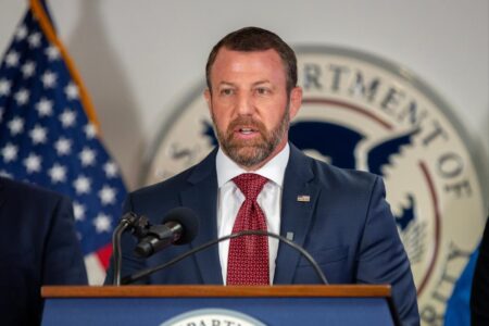 Plane carrying DHS Secretary Markwayne Mullin makes emergency landing after engine failure Plane carrying DHS Secretary Markwayne Mullin makes emergency landing after engine failure