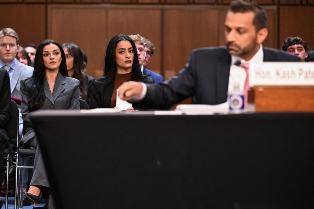 Kash Patel’s girlfriend, Alexis Wilkins, makes rare Washington appearance at his Senate hearing Kash Patel’s girlfriend, Alexis Wilkins, makes rare Washington appearance at his Senate hearing