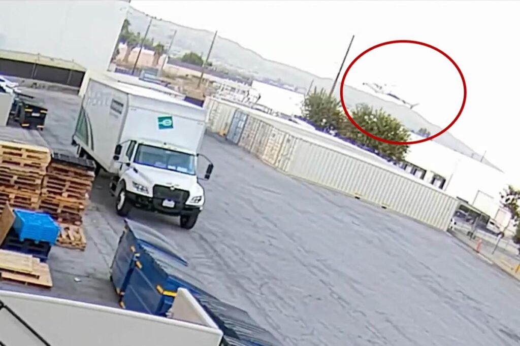 Haunting footage shows NBC4 helicopter drop out of sky into LA parking lot — killing 3