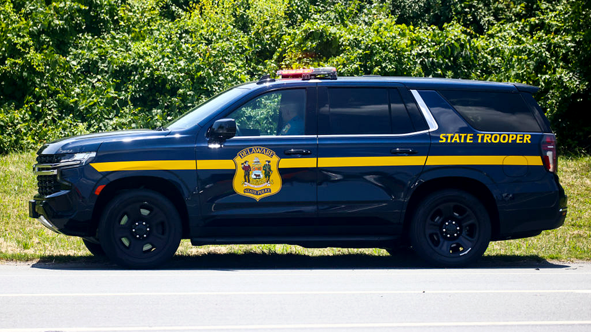 Delaware State Police car