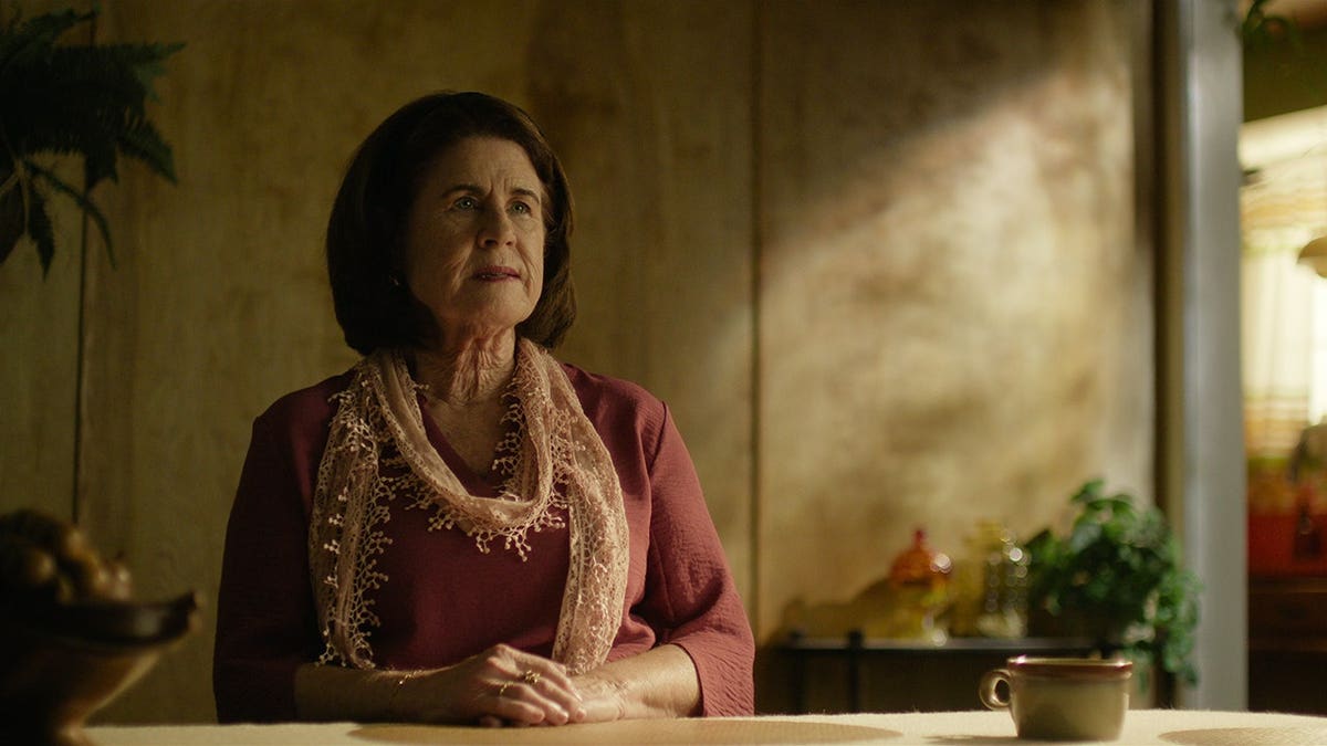 Diane Lake in a still from Conversations with a Killer: The Charles Manson Tapes.