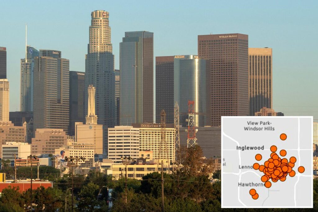 Barrage of earthquakes suddenly strike Los Angeles