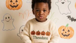 It’s Baby Sweater Season! This Brand Makes the Sweetest Fall-Themed Options — And You Can Personalize Them, Too