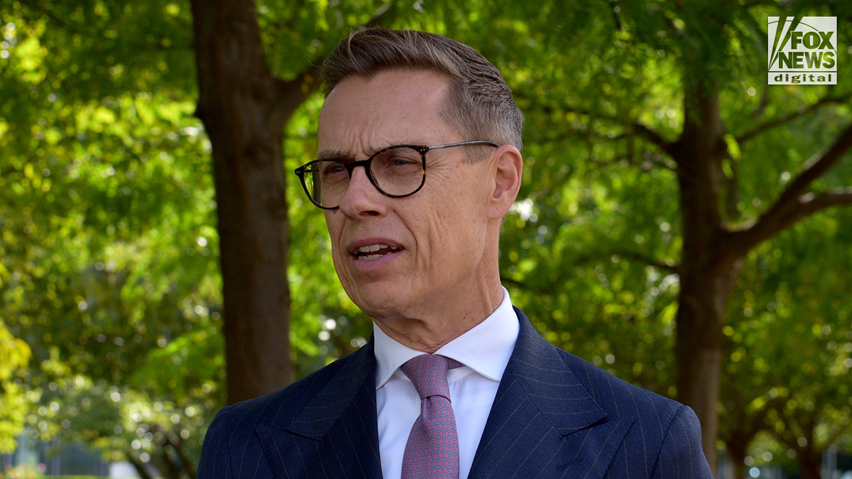 Photo of Finnish President Alexander Stubb .