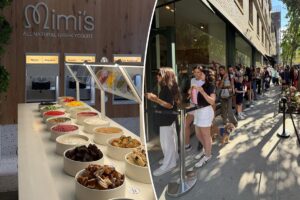 ‘You’re all insane!’: Locals baffled as line culture invades the Upper East Side — and it’s all over frozen yogurt