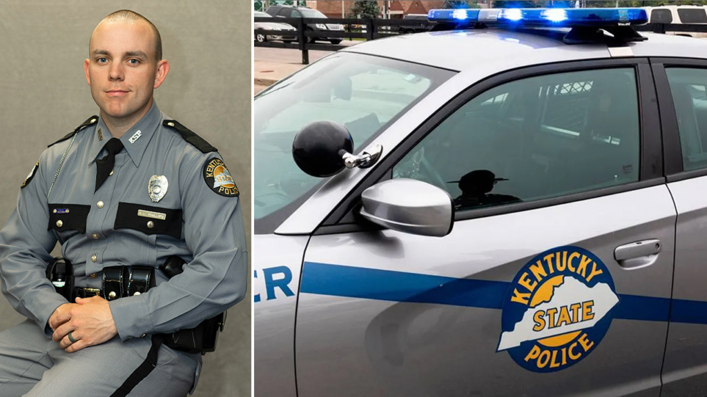 Kentucky trooper, father of 3, gunned down during traffic stop as suspect captured after manhunt