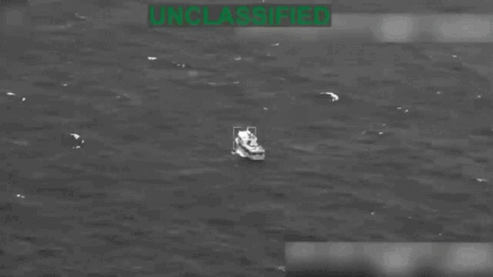 US sinks another ‘floating refueling station’ linked to ‘narco-terrorist’ group