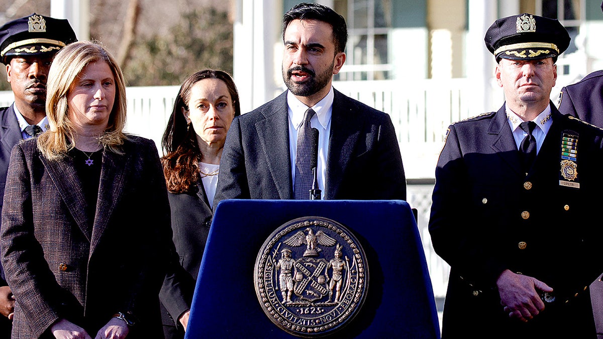NYC officials address explosive device incident.