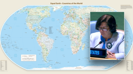 United Nations votes 164-1 for Equal Earth map after US brands it ‘radical ideological project’