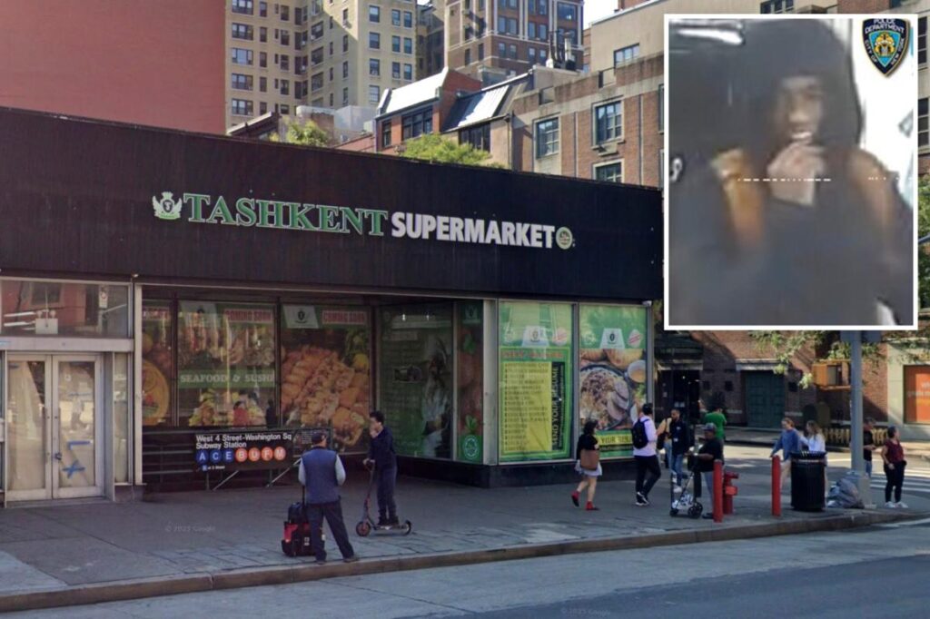 Brazen gunman holds up supermarket in tony NYC area in broad daylight, flees with K Brazen gunman holds up supermarket in tony NYC area in broad daylight, flees with K
