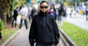 PSA: Mockneck Sweatshirts Are the Fall 2026 Cool-Girl Upgrade to Frumpy Hoodies — Our Picks Start at 