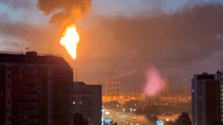 Ukraine targets Russia with over 1,000 drones, killing 2 as Moscow holds last day of elections